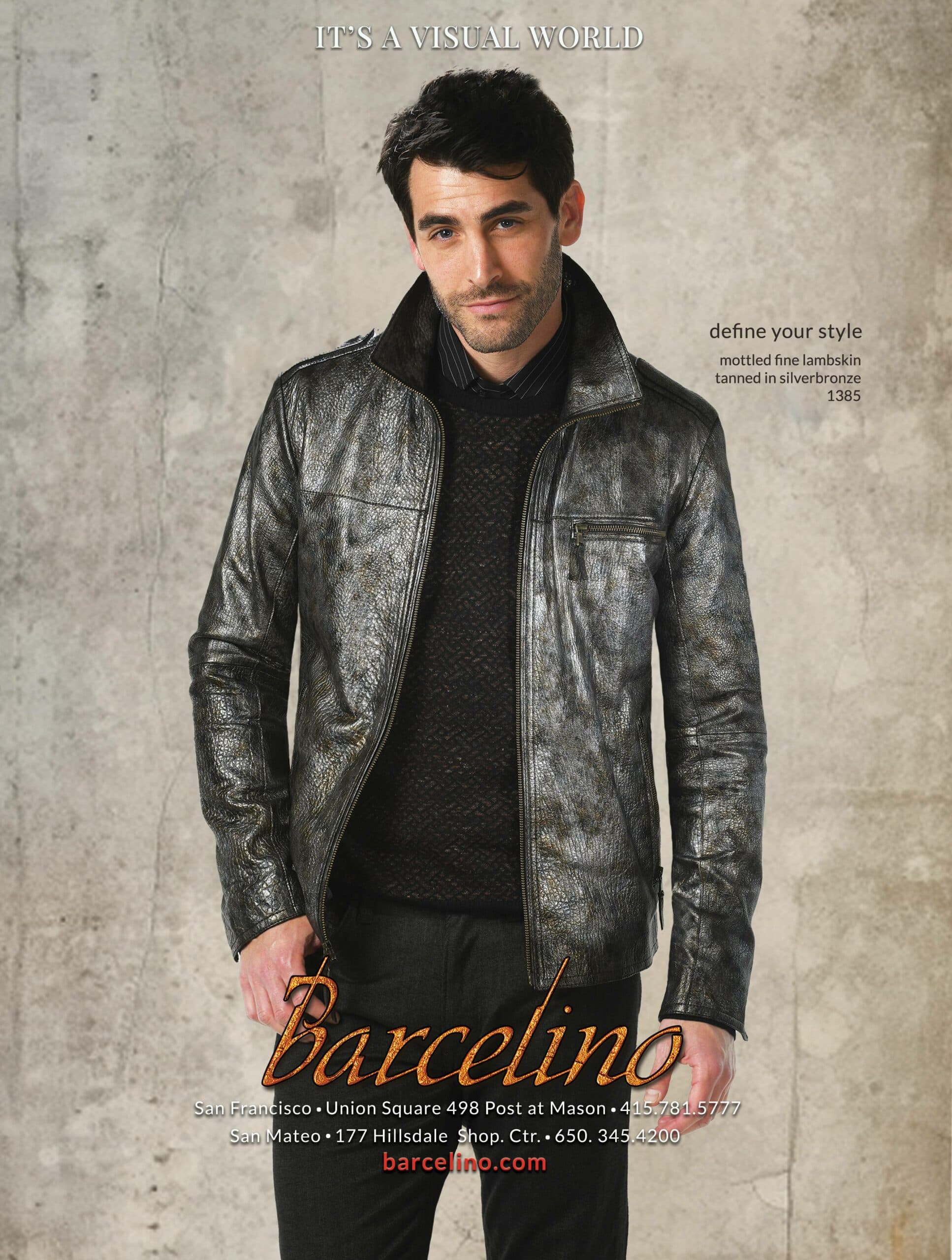 Barcelino leathers feature for GQ Magazine