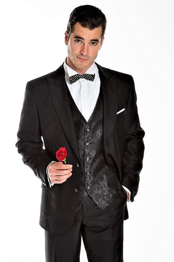 TUXEDO with fancy Silk VEST