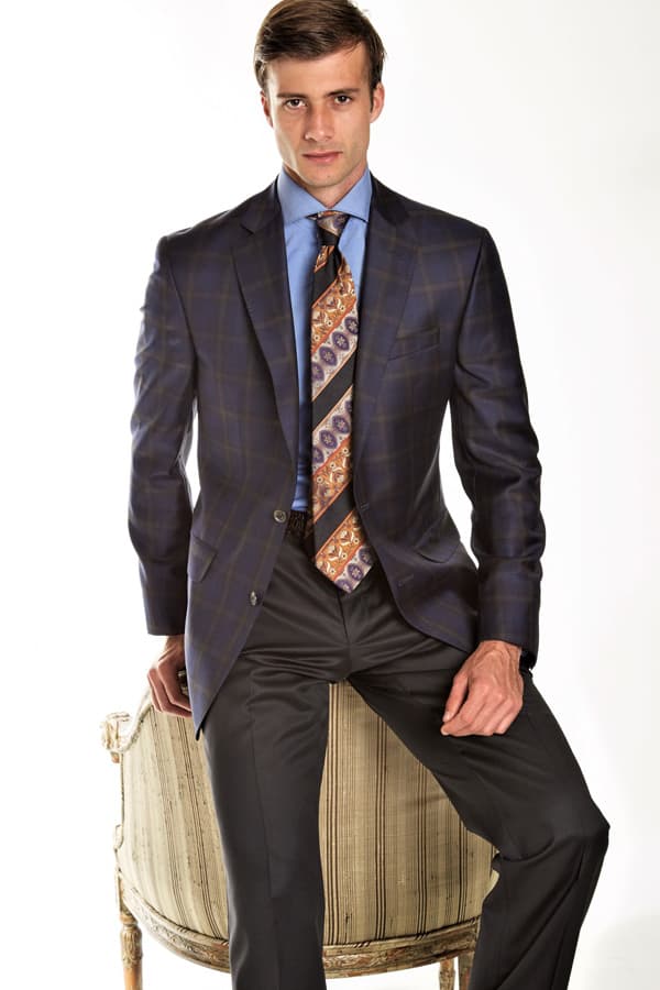 Super 130's Serge Italian cloth Sportcoat