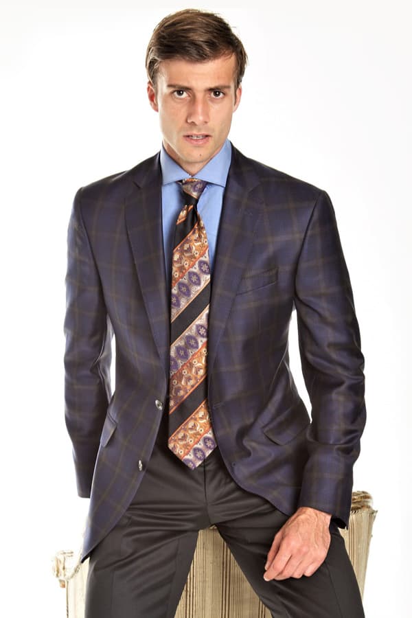 Super 130's Serge Italian cloth Sportcoat -  - View 3 of 3