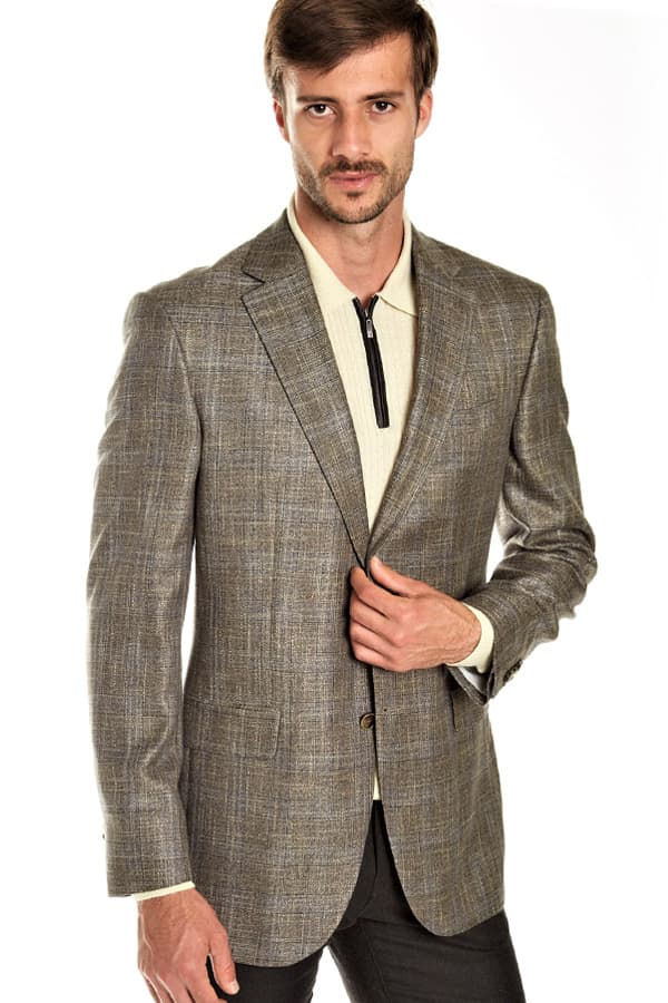 Jacket, Tweed Bamboo Viscosa