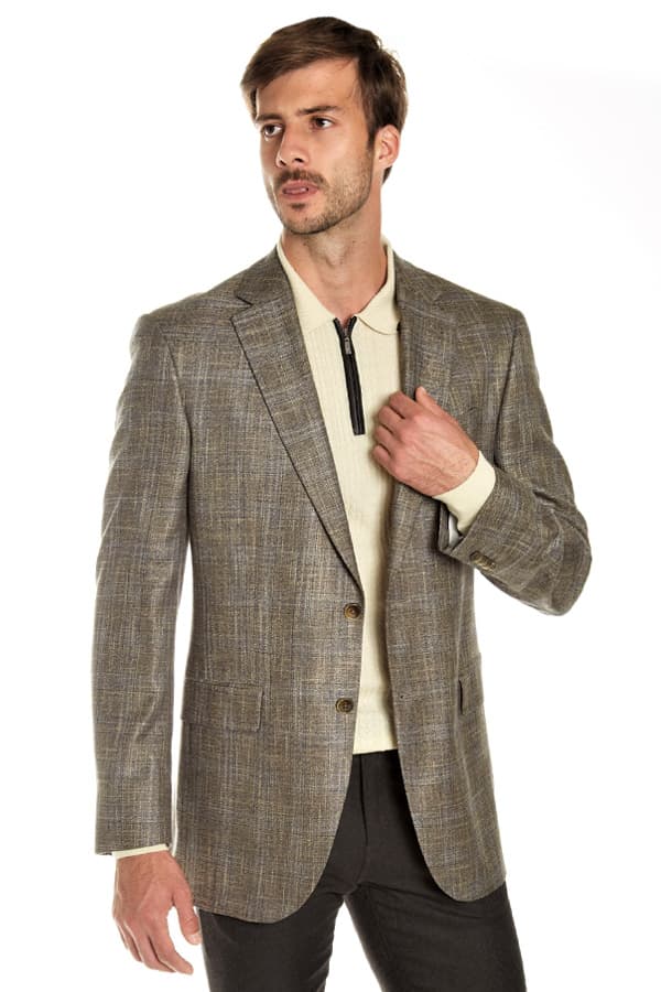 Jacket, Tweed Bamboo Viscosa -  - View 3 of 3
