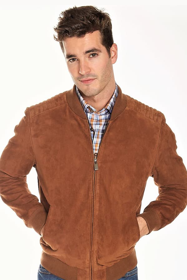 Torras-Suede Zip Blouson - $645.00 - View 3 of 3