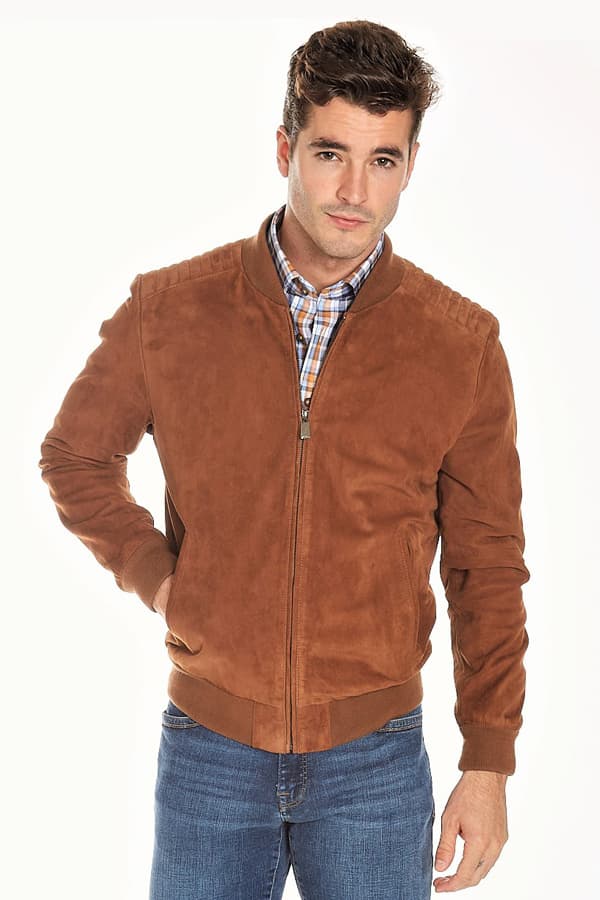 Torras-Suede Zip Blouson - $645.00 - View 1 of 3