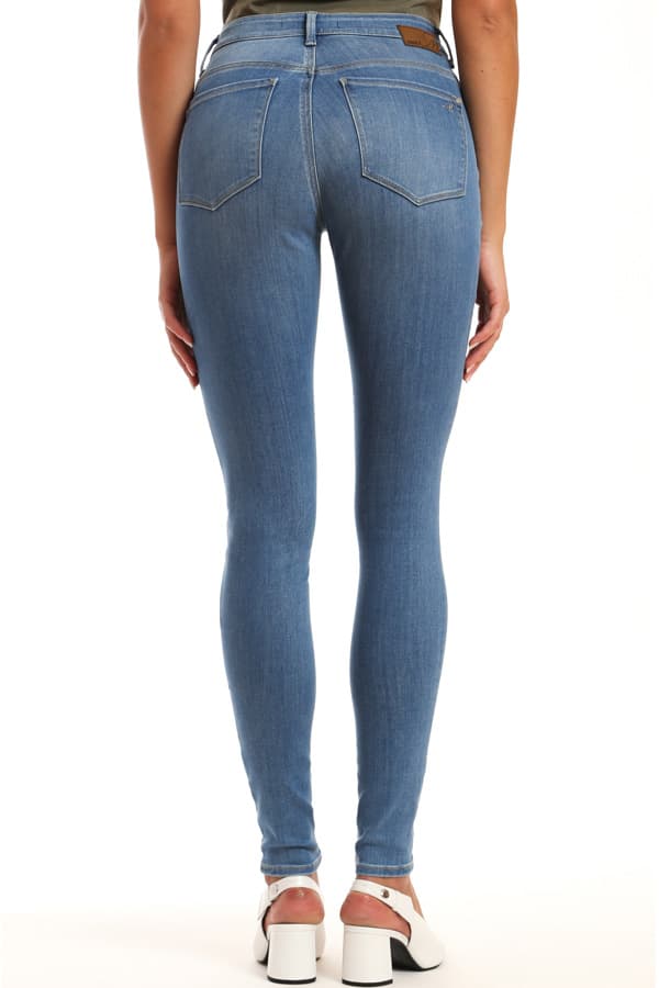 Denim, High Waisted Lighter Jean