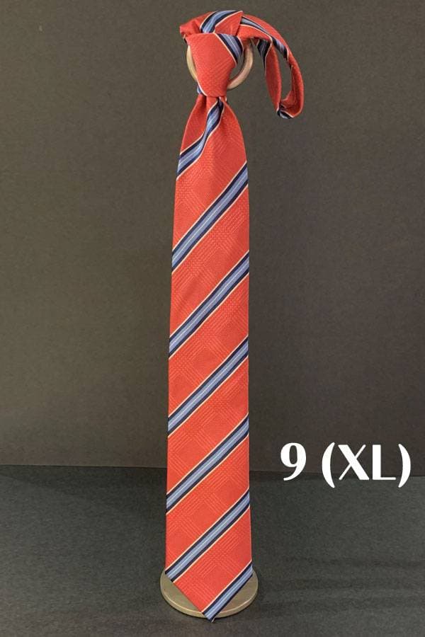 Red Extra-LONG SILK TIE (*Order Instruction) | Men's - $145.00 - View 9 of 12