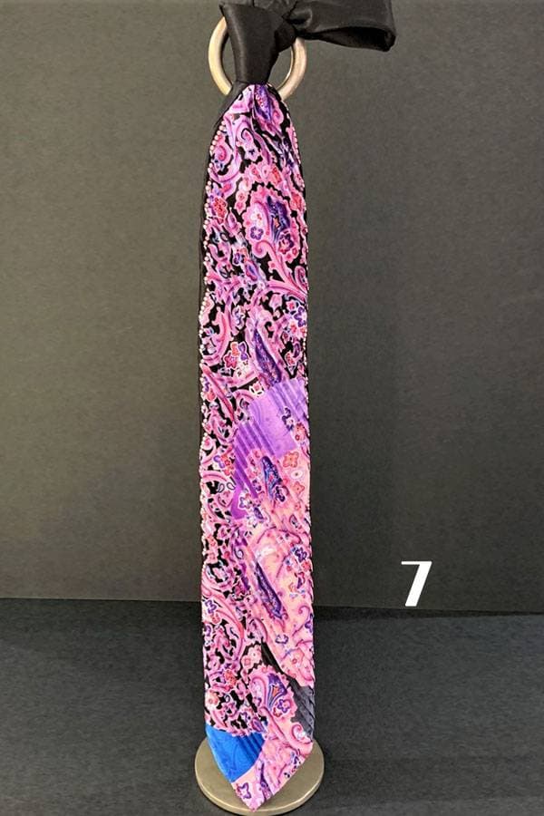 Black Pancaldi Limited Edition FANTASIA Plisse Silk Tie (*Order Instruction) | Men's - $395.00 - View 11 of 18