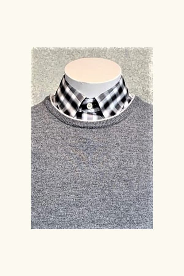 Italian Cashmere/Wool Crew Neck Sweater
