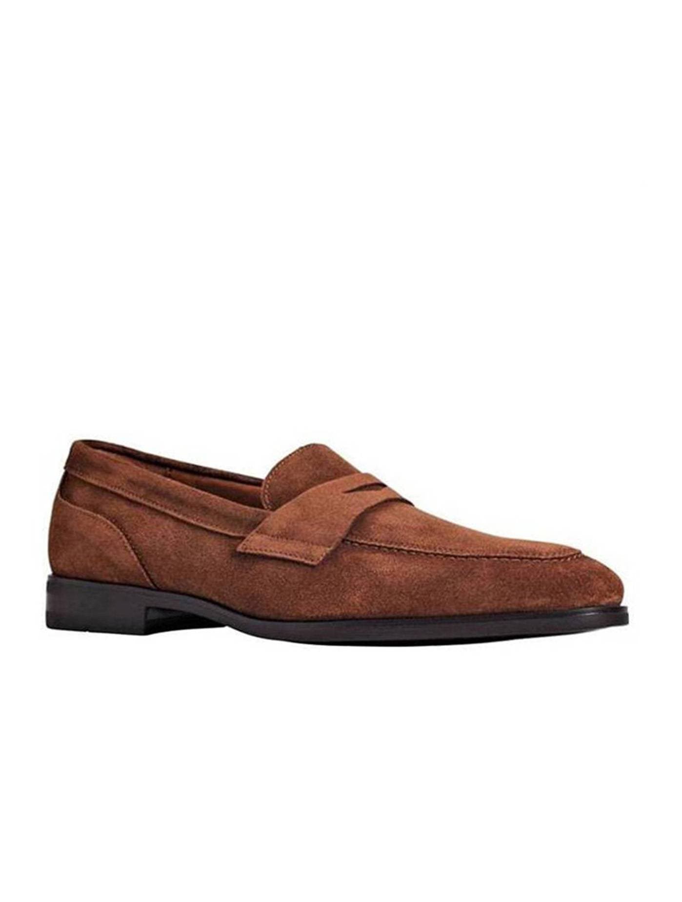 Bruno Magli Suede Penny Loafer