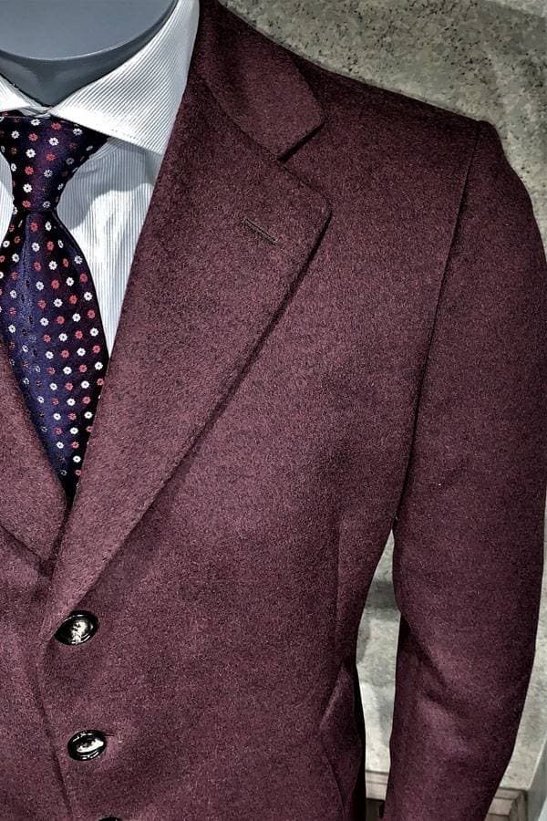 Italian Fashion Top Coat in Cashmere/Wool Melange - 138500 - Alternative view 2