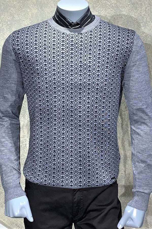 Diamond Design Crew Sweater - 245.0000 - Main product view