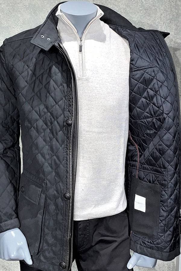 Quilted Zip Field Coat - 59500 - Alternative view 2