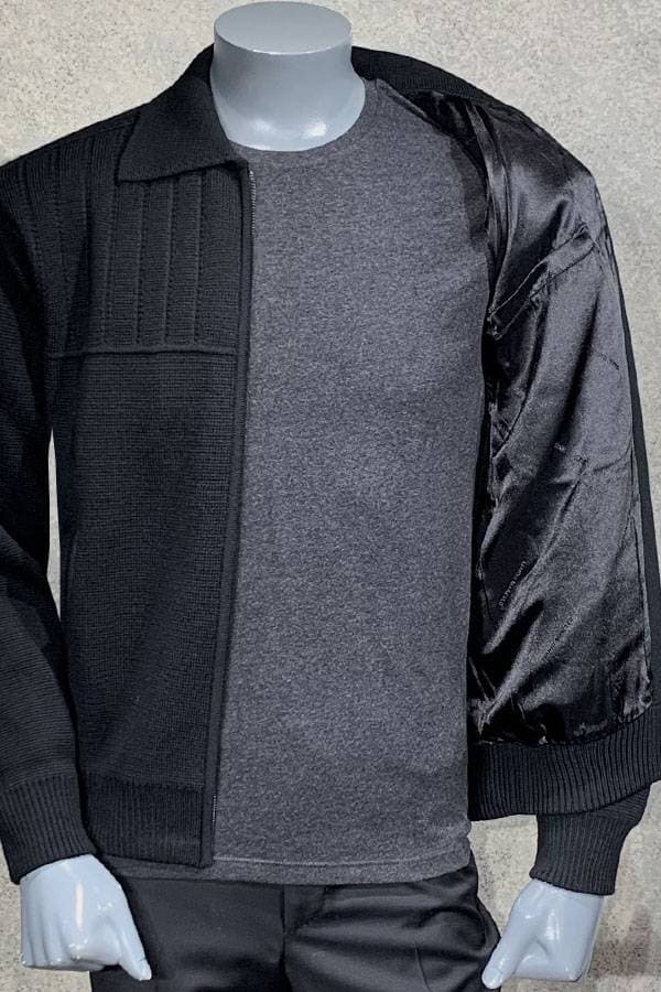 Knit Blouson Sweater -  - View 3 of 3