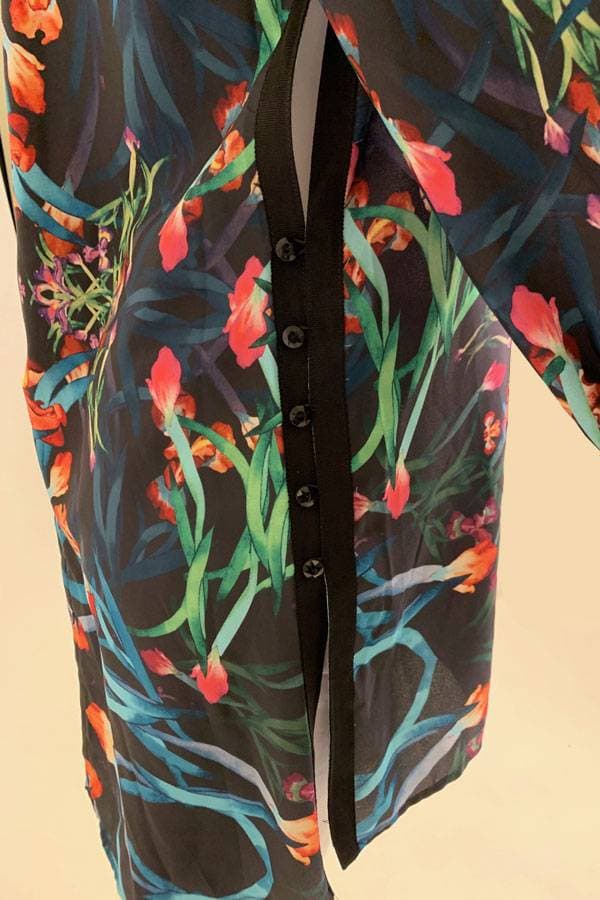 Printed Midnight Jungle Blouse - 24500 - Alternative view 2