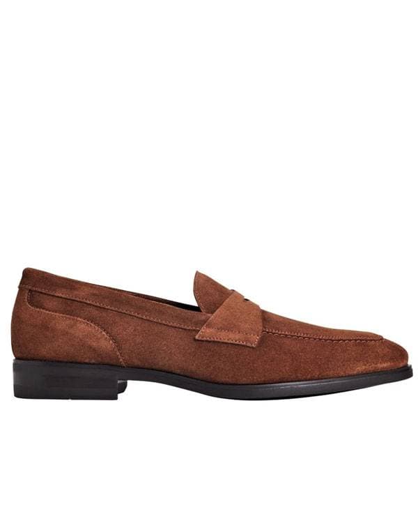Bruno Magli Suede Penny Loafer -  - View 4 of 5
