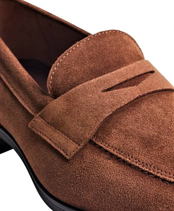 Bruno Magli Suede Penny Loafer -  - View 3 of 5