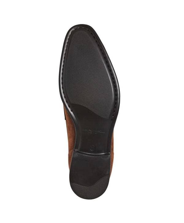 Bruno Magli Suede Penny Loafer -  - View 5 of 5