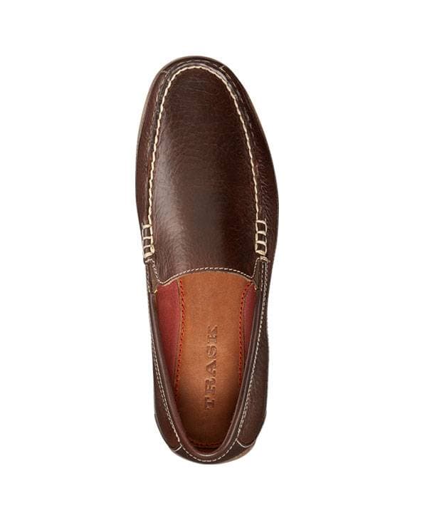 MOCCASIN-AMERICAN BISON. BROWN WITH BLACK DETAIL. -  - Alternative view 2