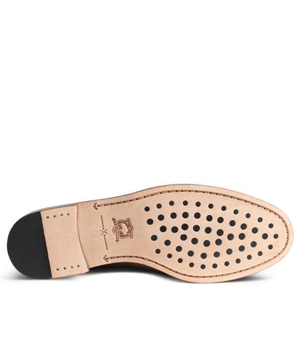 CLASSIC LOAFER, NORWEGIAN ELK. TWO TONE, VINTAGE PATINA - $258.00 - View 3 of 3