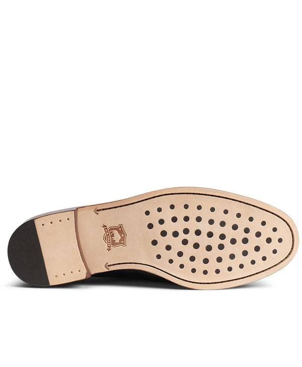 Brown Classic Loafer,  American Steer. Two Tone, Vintage Patina | Men's - $258.00 - View 3 of 3