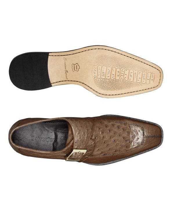 Genuine Ostrich-Monk Strap - 0 - Alternative view 2