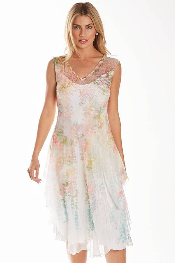 Plisse Pastel Dress - 36500 - Main product view