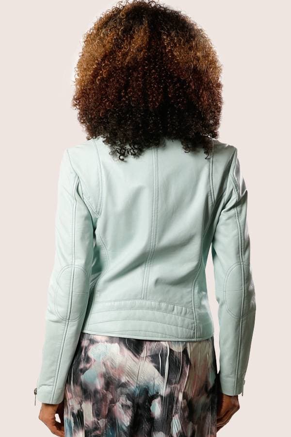 Classic Leather Moto Jacket | Women's -  - View 3 of 5
