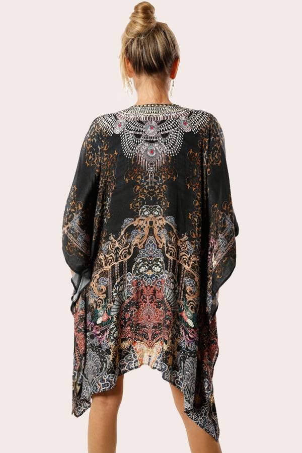 Viscose Silk Kaftan Top