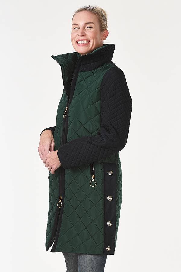 Green Italian Outerwear Puffer - $447.50 - View 4 of 5