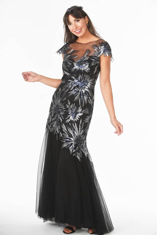 Fireworks Sequin Illusion Gown -  - Alternative view 2