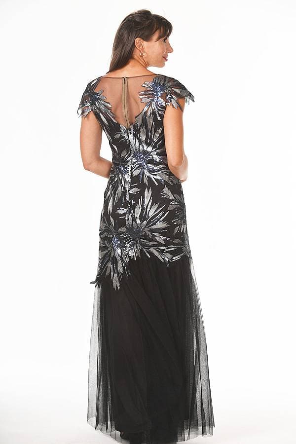 Fireworks Sequin Illusion Gown -  - View 3 of 3