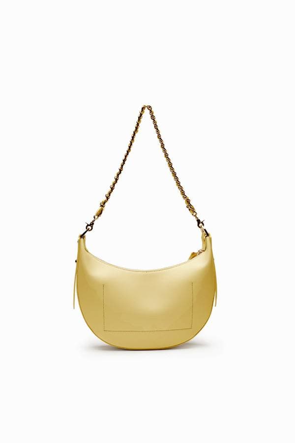 Yellow Italian Small Leather Hobo - $295.00 - View 4 of 4