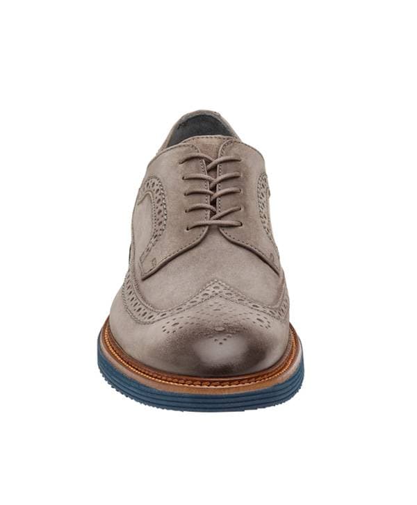 Suede Wingtip Laceup Italy