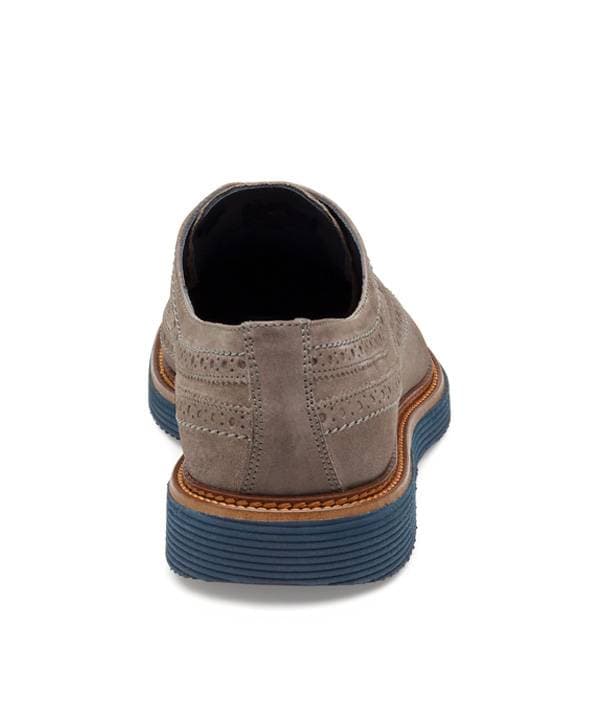 Suede Wingtip Laceup Italy