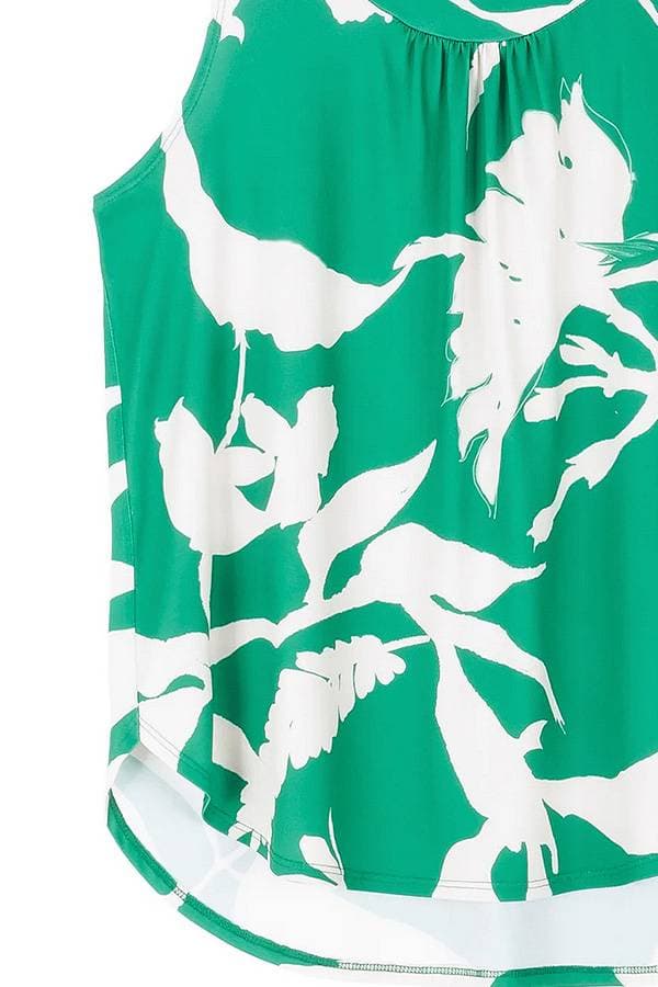 Emerald Ivory White S/L Floral Top | Women's - $145.00 - View 4 of 4