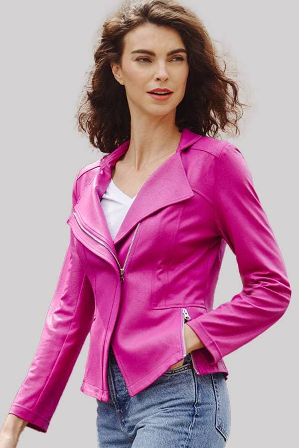 "Liquid Leather" Moto Jacket - $275.00 - View 3 of 4