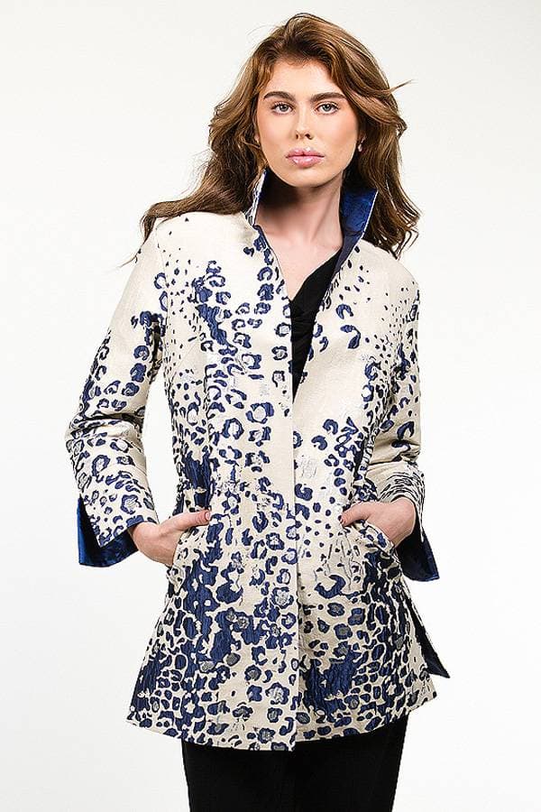 Hip Length Fancy Leo Jacket -  - View 3 of 4