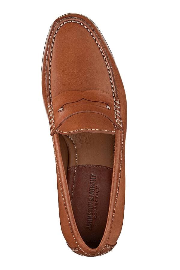Brown Sheep Skin Penny Loafer | Men's - $258.00 - View 2 of 4