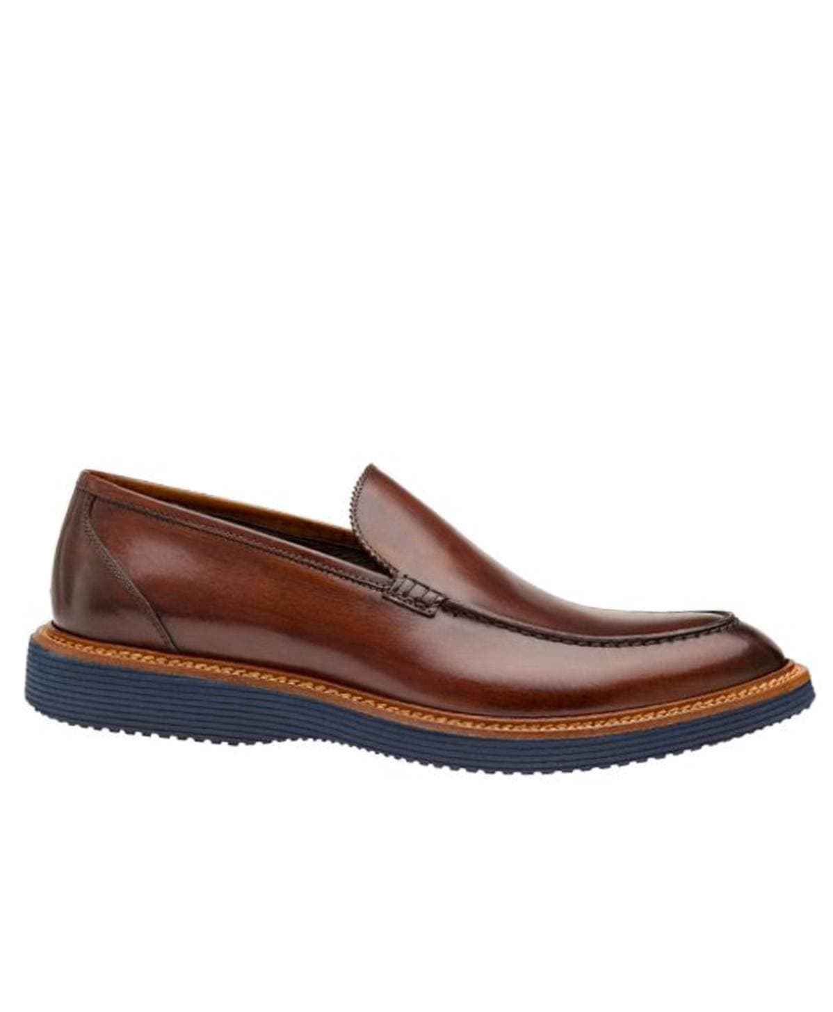 Slip-On Shoes with Navy Rubber Sole - 33500 - Main product view