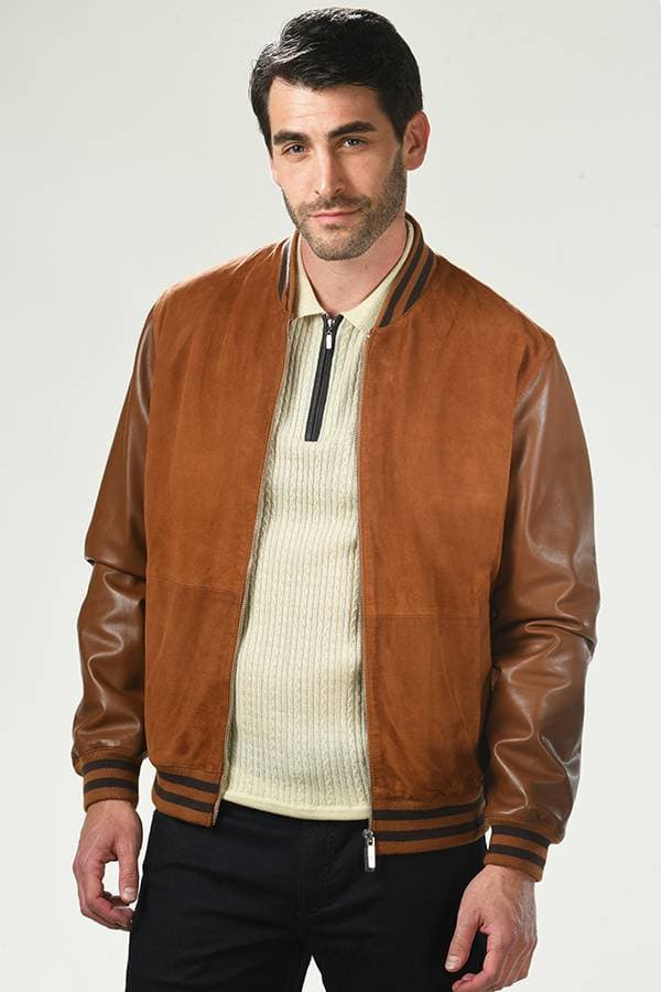 Torras Varsity Zip Blouson Jacket