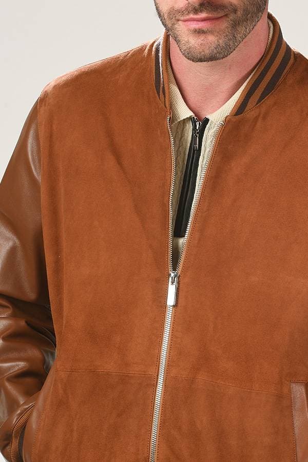Torras Varsity Zip Blouson Jacket