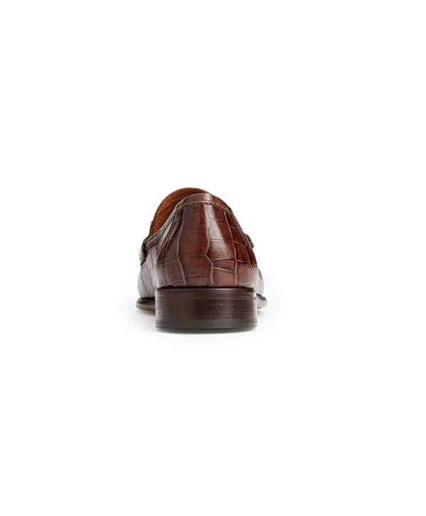 Classic Moccasin Brown Croc | Men's - $465.00 - View 6 of 7