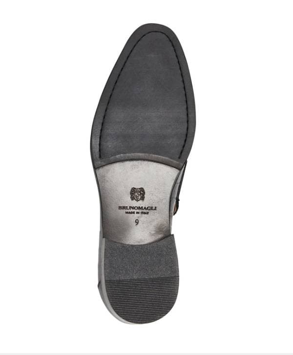 Penny Loafer- Black Croc
