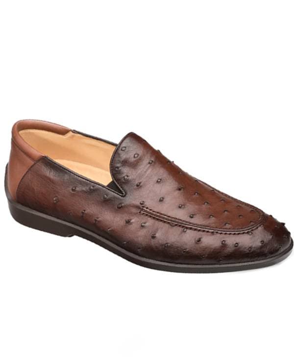 Ostrich Loafer Shoes - 49500 - Main product view