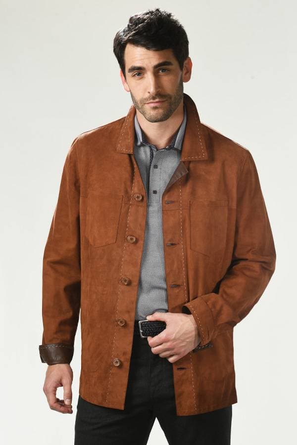 Reversible Suede/ Leather Jacket
