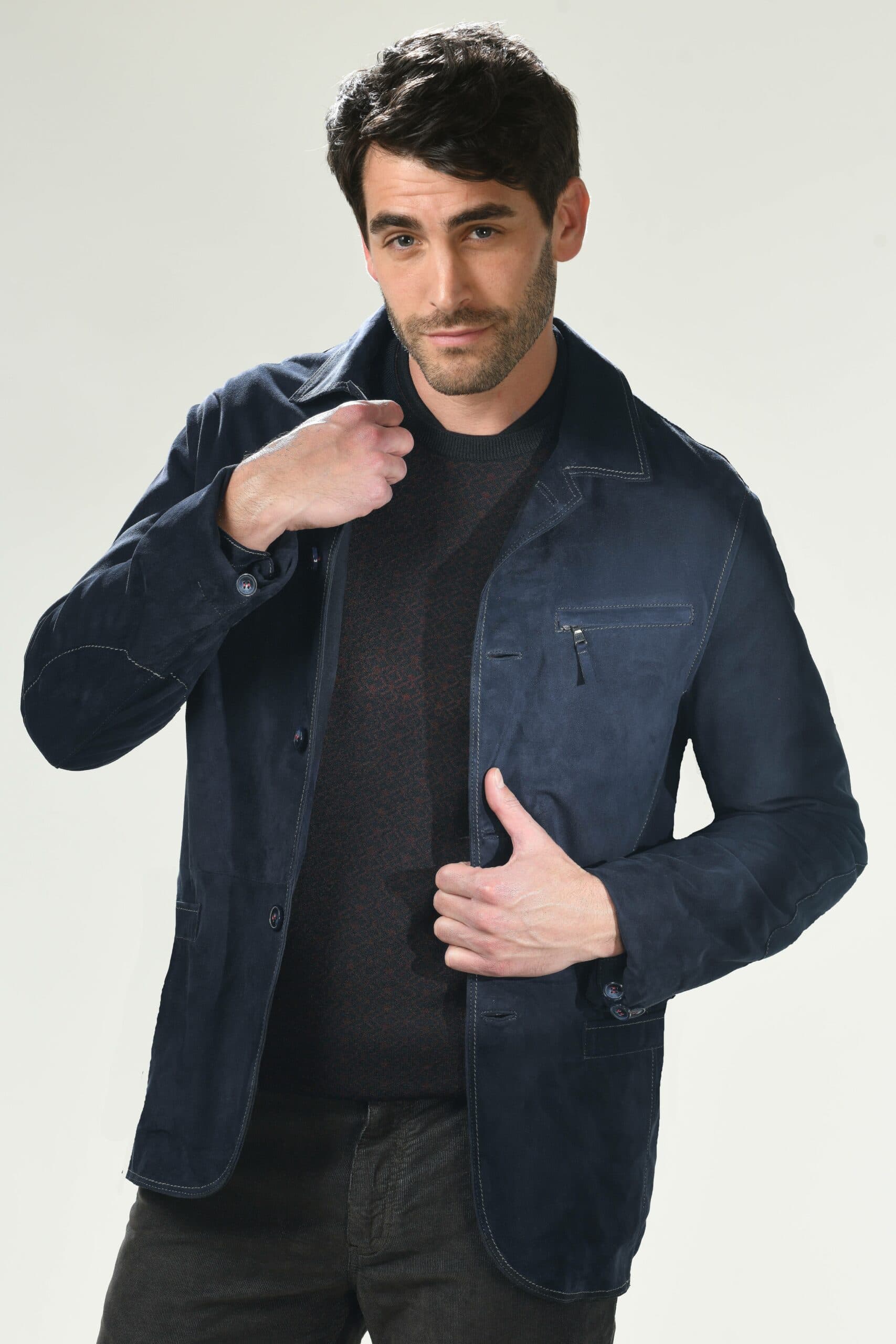 Barn Jacket - Italian Goat Suede -  - View 4 of 4