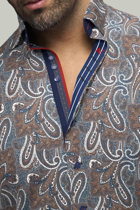 Sport Shirt Stretch Max Paisley