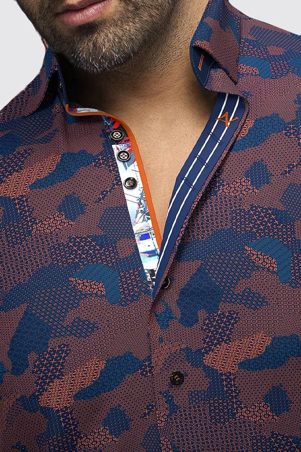 Sport Shirt Knit Print