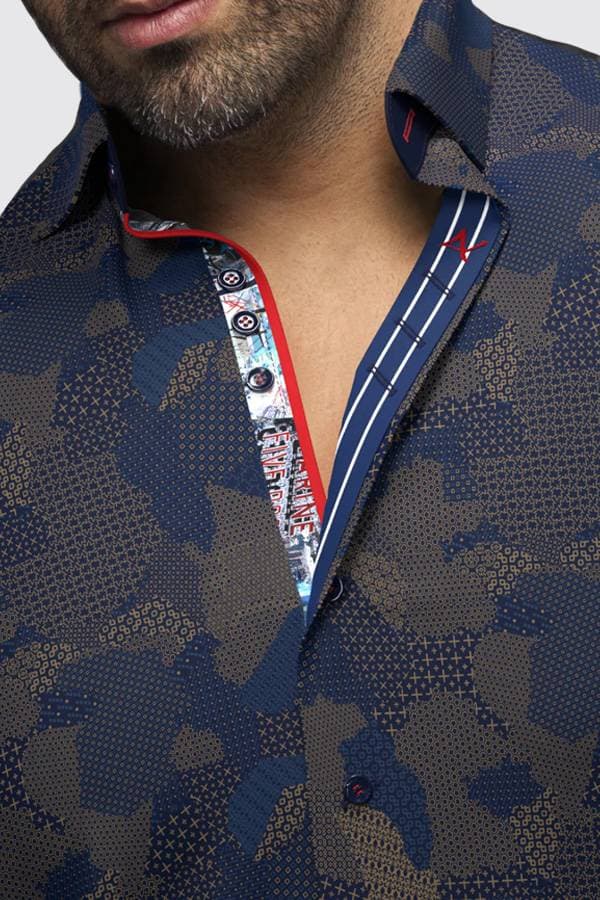 Sport Shirt Knit Print