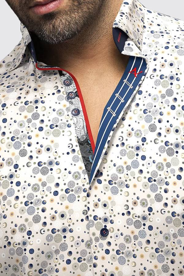 Satin Stretch Printed Shirt